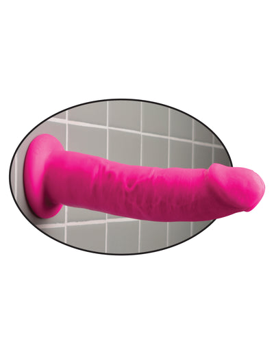 Flexible and Realistic 9-Inch Dildo with Strong Suction Cup Base for Ultimate Pleasure