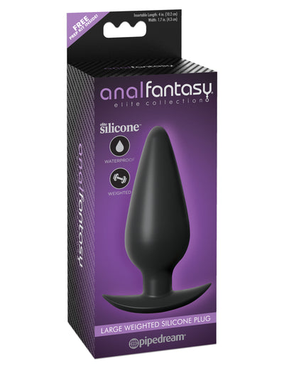 Upgrade Your Anal Play with the Elite Silicone Weighted Plug