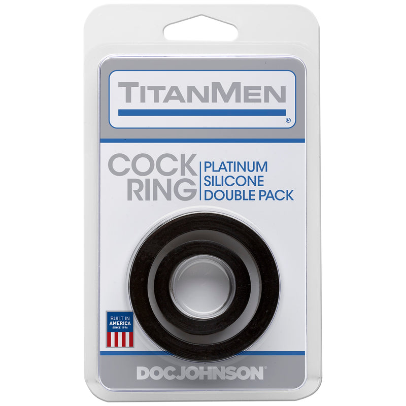TitanMen Silicone C-Rings: Double Pack for Long-Lasting, Rock-Hard Erections