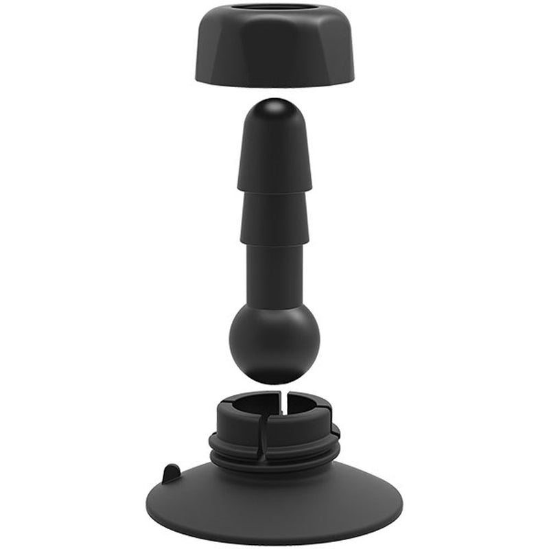 Hands-Free Pleasure with Vac-U-Lock Suction Cup Dildo - Mix and Match Attachments for Ultimate Fun