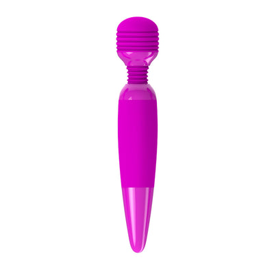 Rechargeable Vibrating Massage Wand for Deep Relaxation and Erotic Stimulation - Pretty Love Body Wand with LED Light