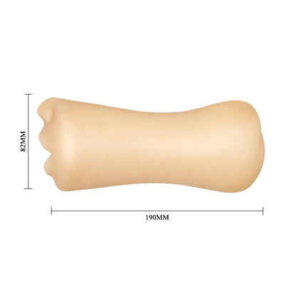 Gemini Masturbation Sleeve for Men - Skin-Safe Realistic Toy for Ultimate Pleasure and Orgasm Enhancement. Try it Now!