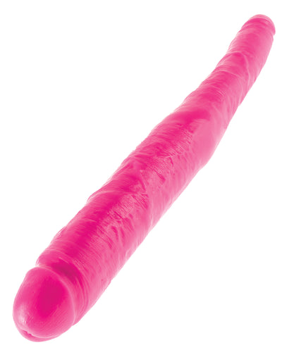 Double Your Pleasure with the 16" Dillio Double Dong - Perfect for Solo or Partner Play!