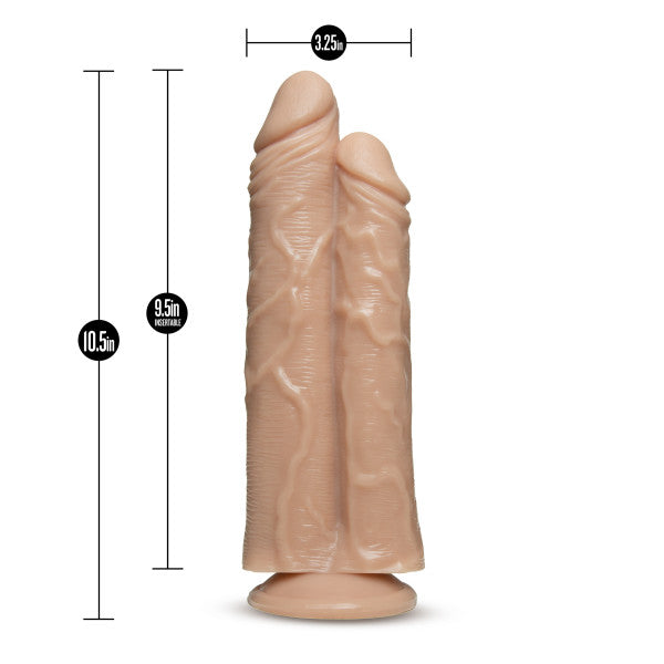 Get Twice the Thrills with the Dr. Skin Double Trouble Dildo