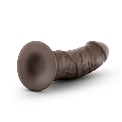 Realistic Bendable Dildo with Suction Cup Base for Ultimate Pleasure - Au Naturel 8 Inch Dual Density Sensa Feel Technology.
