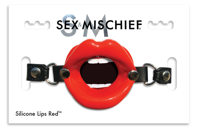 Silicone Lips Mouth Gag - Add Excitement to Your Bedroom Antics!