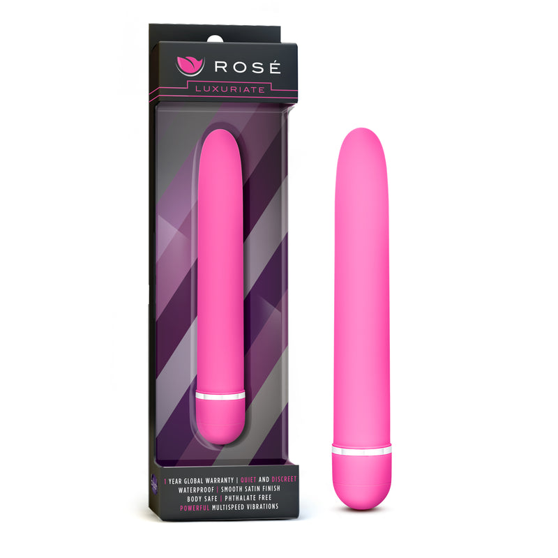 Vibrant Splash Waterproof Vibrator: Multi-Speed Fun in Stylish Rose