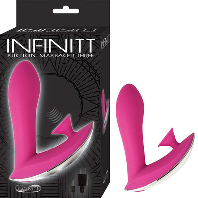 Silky Soft Waterproof Massager with 7 Vibration Settings and 10 Suction Options - USB Rechargeable for Ultimate Pleasure!