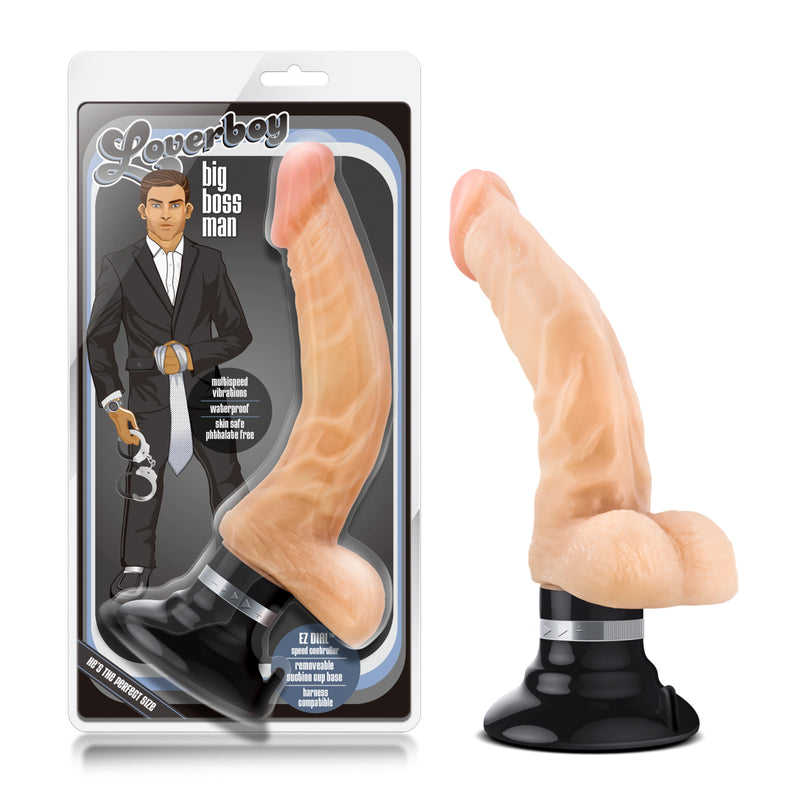 Ultimate Pleasure with Big Boss Man Realistic Dildo - 7 Inches of G-Spot Stimulation and Strong Suction Cup