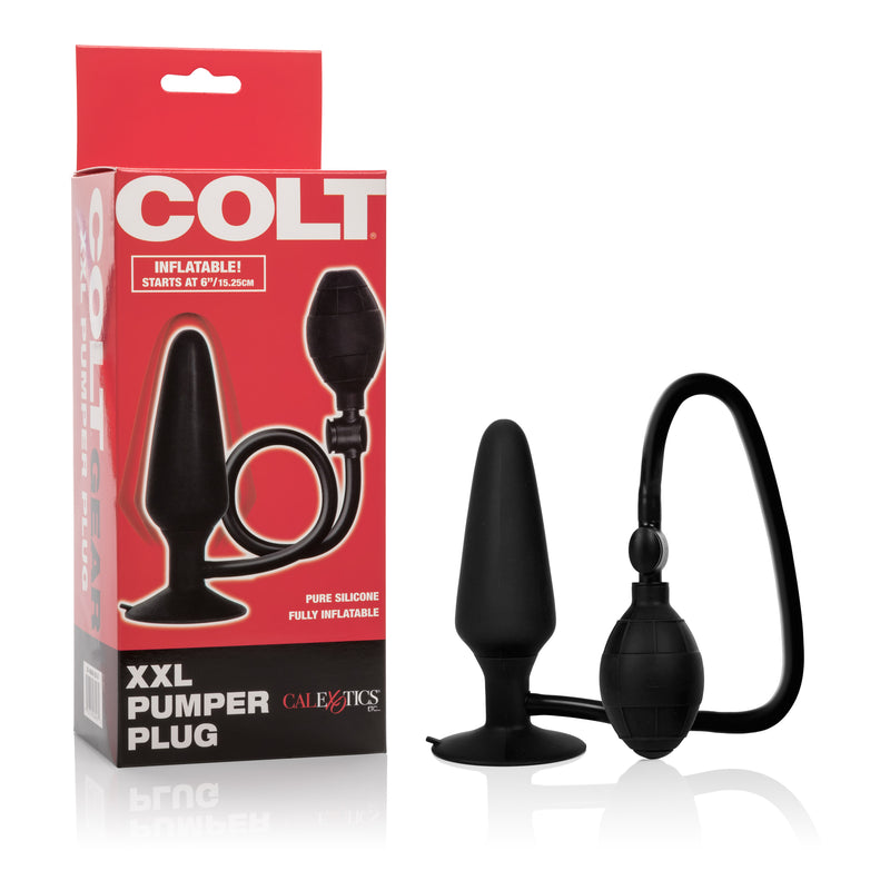 Experience Ultimate Anal Pleasure with the Colt XXL Pumper Plug