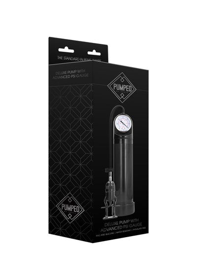 Maximize Your Size with PUMPED's Deluxe Penis Pump and Gauge