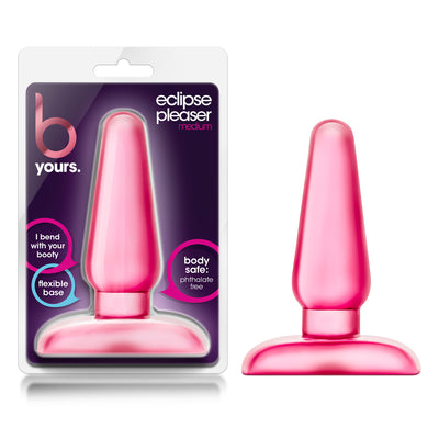 Slim and Tapered Anal Pleasure with Eclipse Pleaser - Phthalate-Free and Easy to Clean!