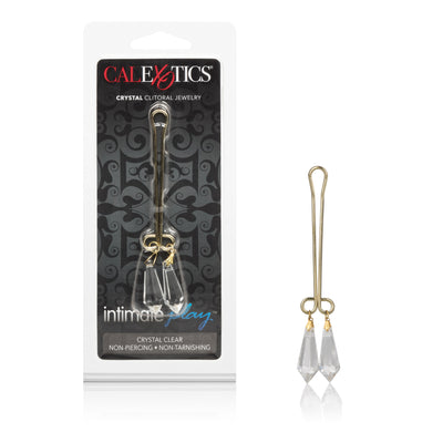 Crystal Clit Clip: Non-Piercing Jewelry for Intimate Pleasure and Sensual Stimulation.