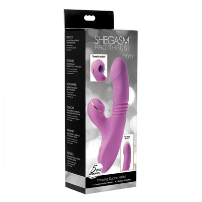 Luxurious Silicone Rabbit Vibrator with Thrusting and Pulsating Functions for Ultimate Pleasure