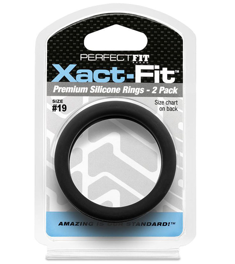 Xact-Fit Cockring 2-Pack: Precise and Comfortable Fit for Enhanced Pleasure
