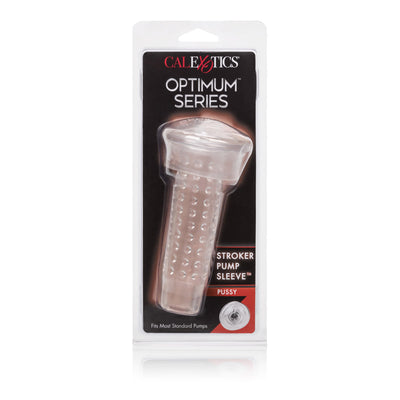 Ultimate Male Pleasure: Optimum Series Stroker Pump Sleeve with Beads and Mouth-Shaped Design