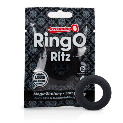 Screaming O's RingO Ritz: Luxury Liquid Silicone Cockring for Ultimate Pleasure.