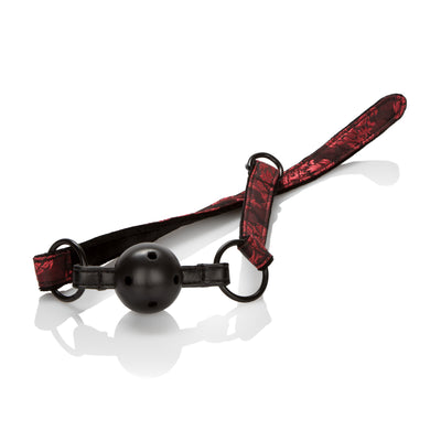 Sultry Surrender Kit: Elevate Your Sensual Experiences with Bed Restraints, Eye Mask, and Ball Gag