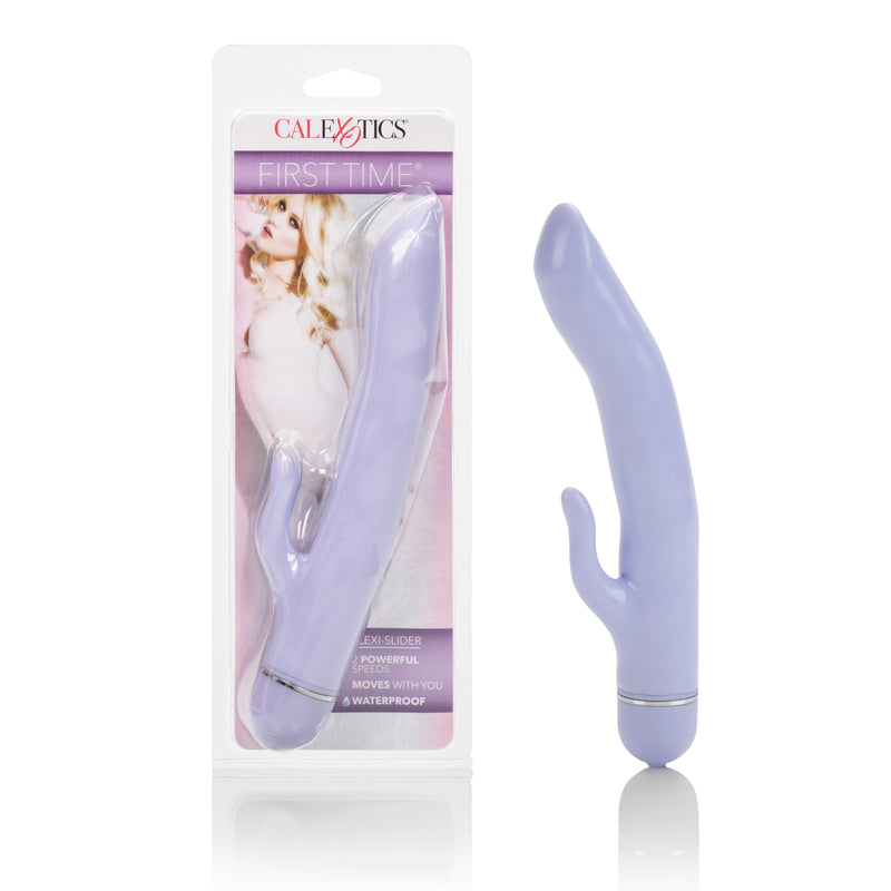 Bendable Rabbit Vibrator with Multiple Speeds and Plushy Soft Texture - Phthalate Free and Waterproof