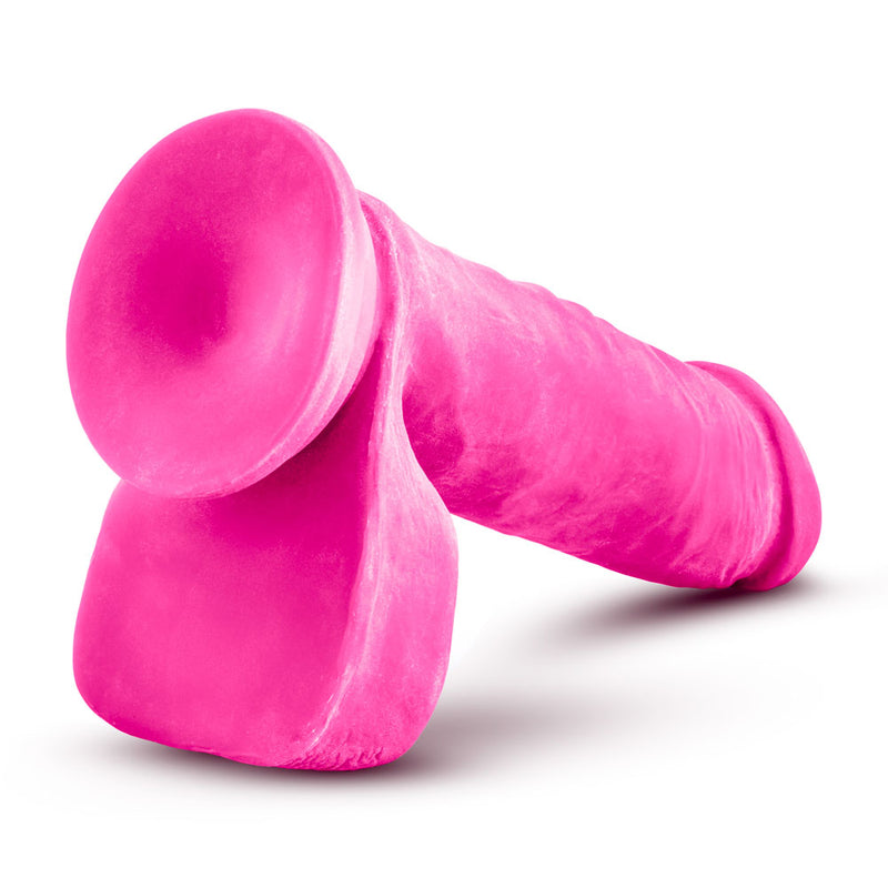 Satisfy Your Desires with the Au Naturel Bold Hero Dildo - Realistic Sensa Feel, FlexiShaft Technology, and Suction Cup Base for Hands-Free Fun.