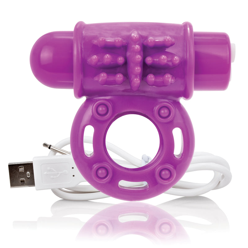 Experience Ultimate Pleasure with the Waterproof Charged OWow Vibe Ring - Rechargeable and 10 Functions!