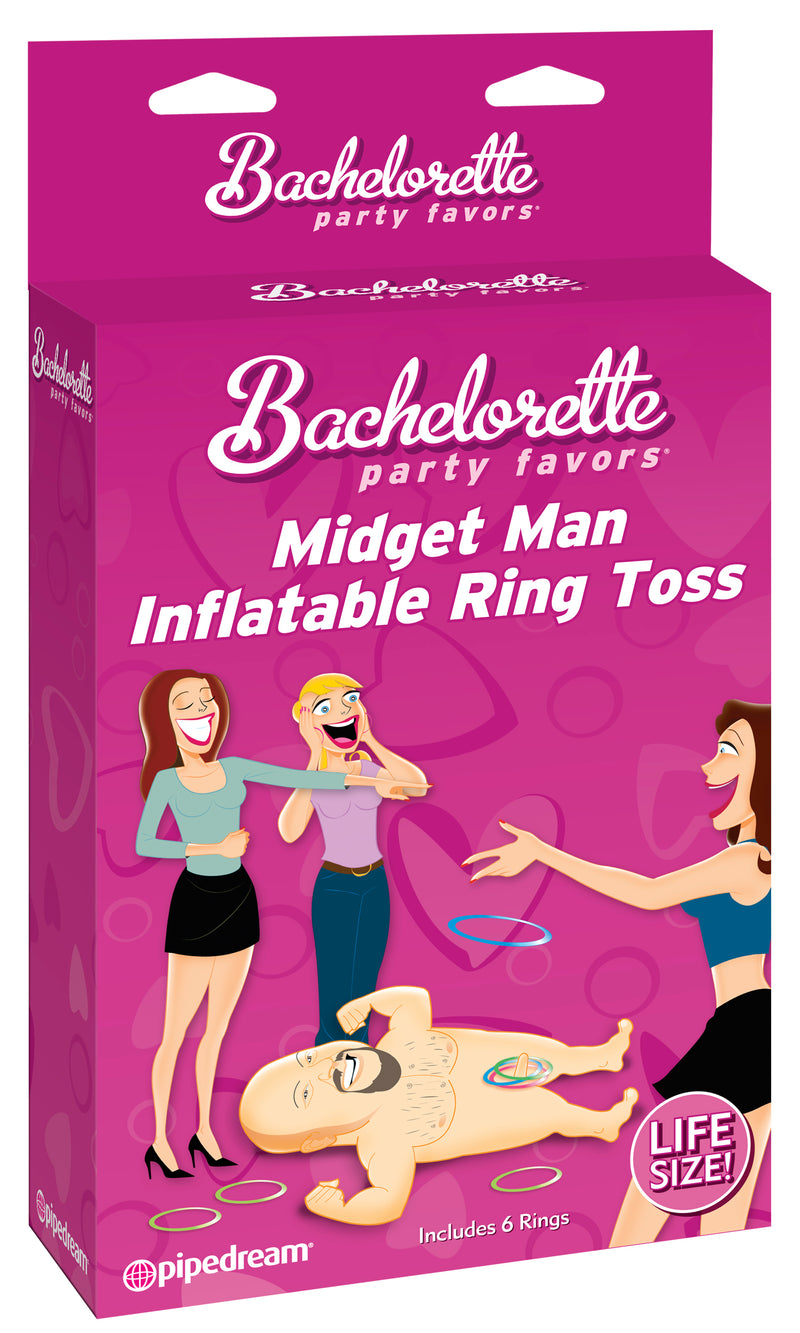 Unforgettable Bachelorette Fun with Midget Man Ring Toss Party Favor