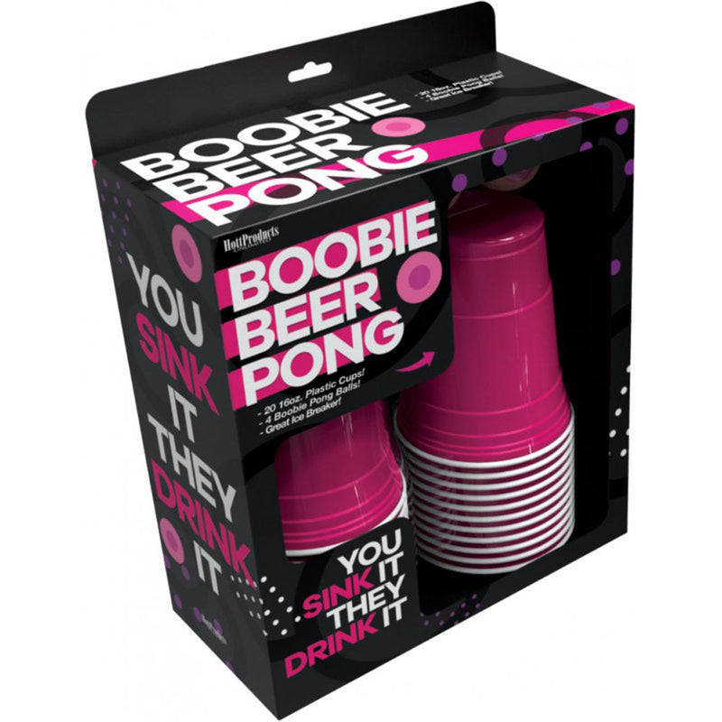 Boobie Beer Pong Play Set: Bounce Your Way to Fun and Laughter!