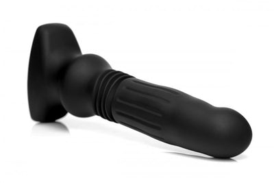 Ultimate Anal Pleasure: Swelling & Thrusting Silicone Plug with Remote Control