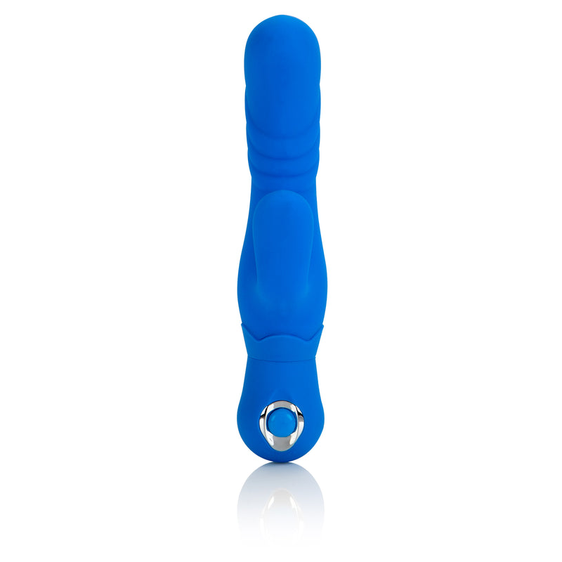 Silky Soft Dual Massager with 3 Powerful Speeds for Clit and G-Spot Stimulation - Waterproof and Phthalate-Free!