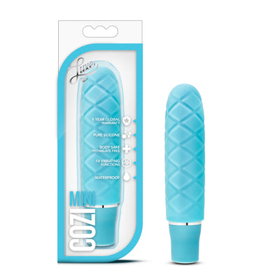 Cozi Mini Vibrator - Body-Safe Silicone, Two Speeds, Sleek and Waterproof for Hours of Pleasure!