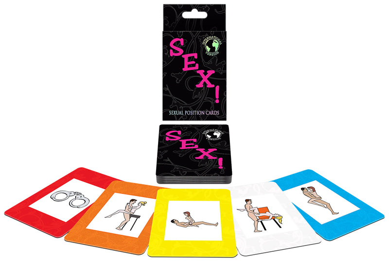Spice Up Your Night with the International Sex! Card Game - Multi-Lingual and Color-Coded for Maximum Fun and Pleasure!