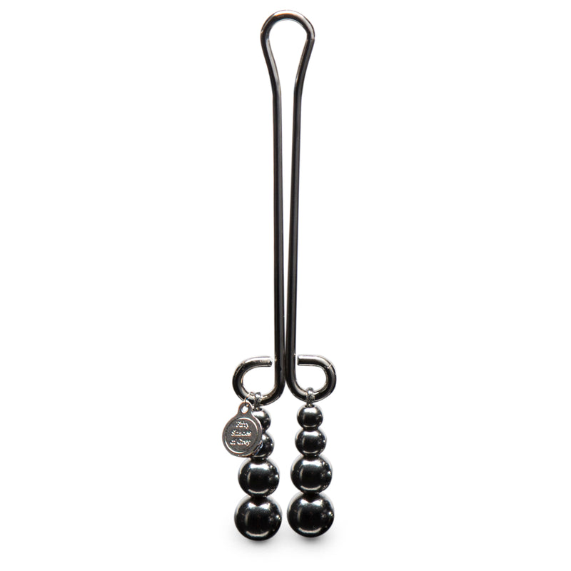 Beaded Clitoral Clamp for Intense Pleasure and Increased Blood Flow - 50 Shades Darker