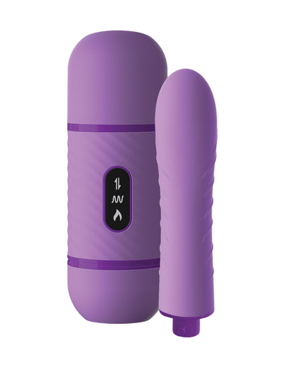Love Thrust-Her: The Ultimate Warming and Thrusting Vibrator with Wireless Remote Control and Suction Cup Base.