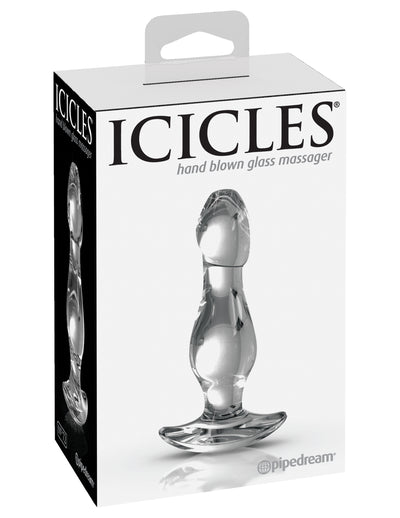 Luxurious Hand-Crafted Glass Massagers for Ultimate Pleasure and Satisfaction - Icicle Line