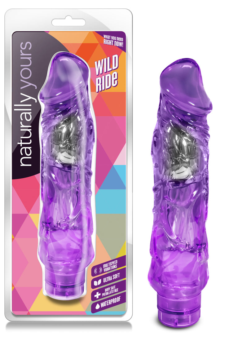 Wild Ride Vibrator: Soft, Waterproof, Multi-Speed Fun for Bath or Shower!