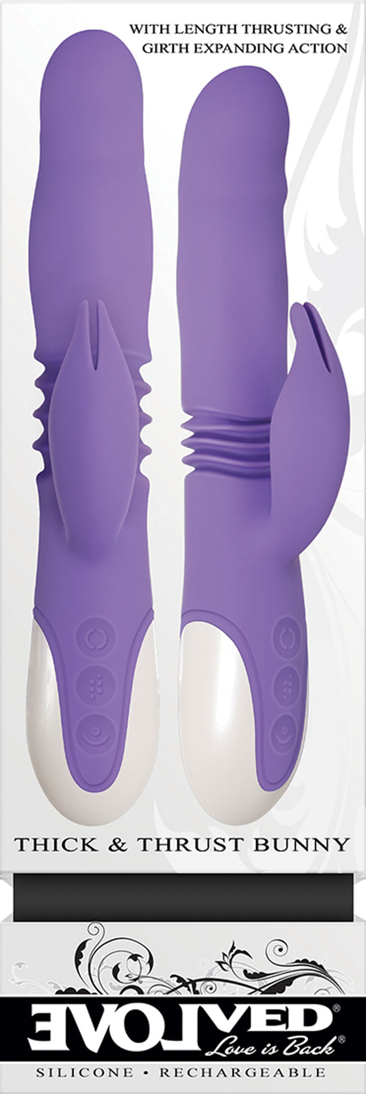 Rechargeable Dual-Action Rabbit Vibrator for Intense Pleasure and Eco-Friendly Fun