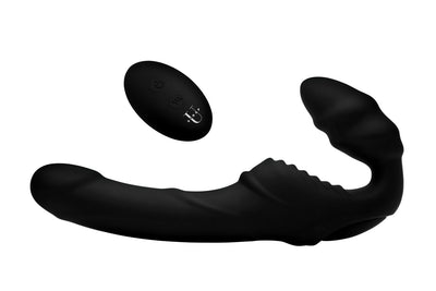 Get Wild with the Slim Rider Double-Ended Dildo and Remote Control