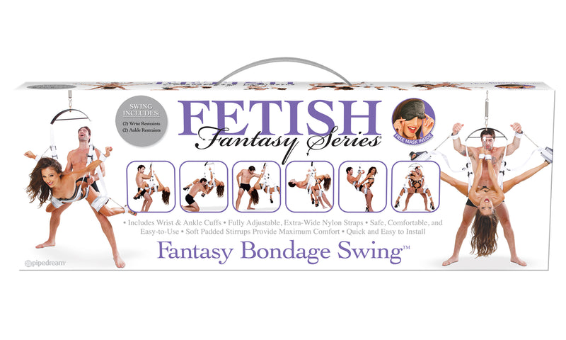 Fantasy Bondage Swing: Unlimited Positions, Weightless Sex, Safe and Secure.