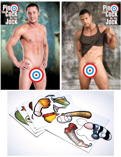 Party Game: Pin the Cock on the Jock - A Hilarious Twist on a Classic Game!