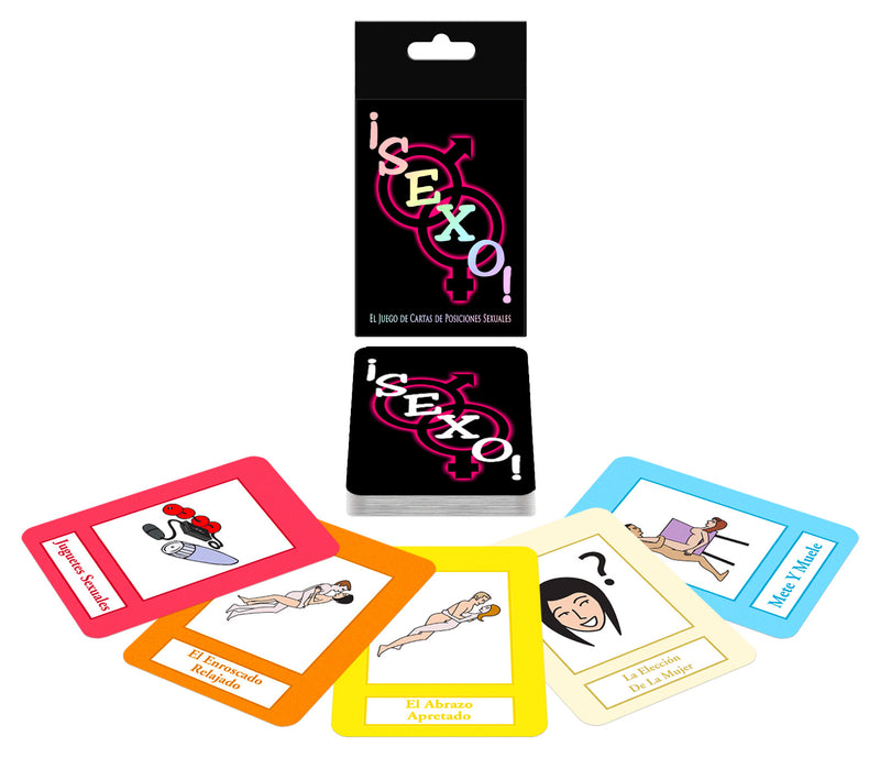 Spice up Your Love Life with the Sexo! Card Game - 50 Positions to Explore and Unleash Your Fantasies!