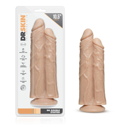 Get Twice the Thrills with the Dr. Skin Double Trouble Dildo