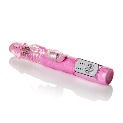 Petite Jack Rabbit Vibrator: 10 Functions, Rotating Beads, Waterproof, Phthalate-Free, Perfect for Vaginal and Clit Stimulation!