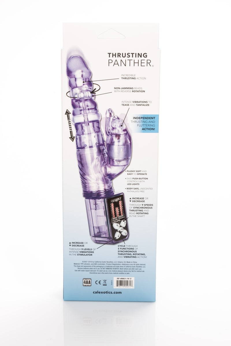 Unleash Your Wild Side with the Ultimate Thrusting Panther Vibrator