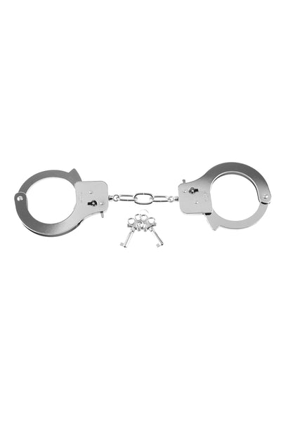 Heavy-Duty Metal Handcuffs for Ultimate Bedroom Control