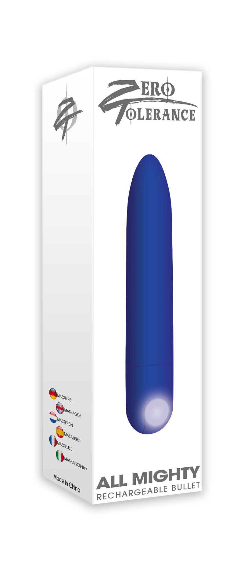 Powerful and Rechargeable Little Blue Bullet for Intense Pleasure