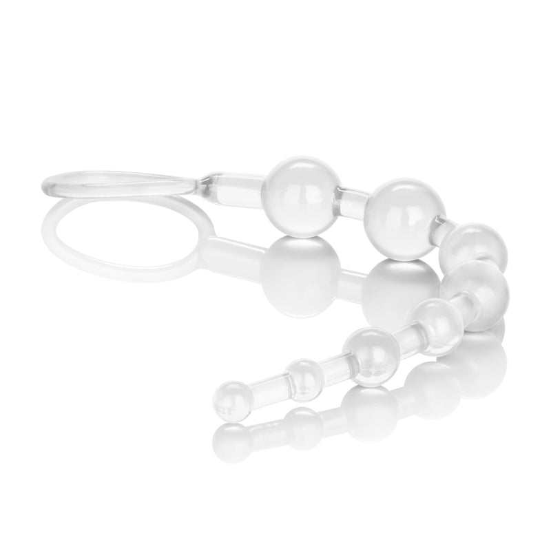 Jelly Soft Anal Beads with Retrieval Ring for Ultimate Pleasure
