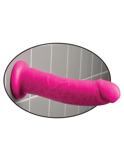 Experience Thrilling Sensations with the 8-Inch Dillio Dildo - Harness Compatible and Suction Cup Base for Endless Fun!