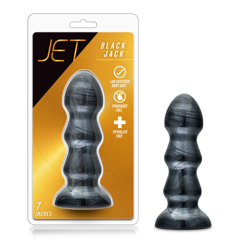 Jet Black Jack: Fun Suction Cup Dildo for Exciting Adventures