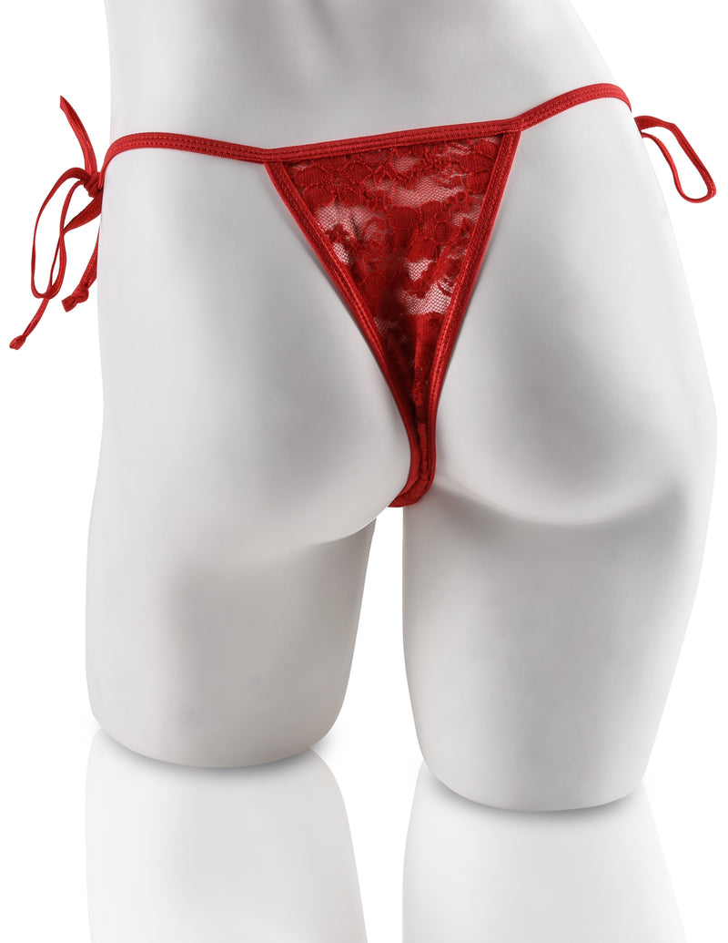 Remote Control Lace Panties with Hidden Micro-Bullet Vibe