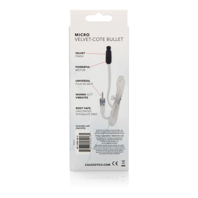 Silky Smooth Velvet-Cote Bullet for Intense Clitoral Stimulation and Sensual Pleasure